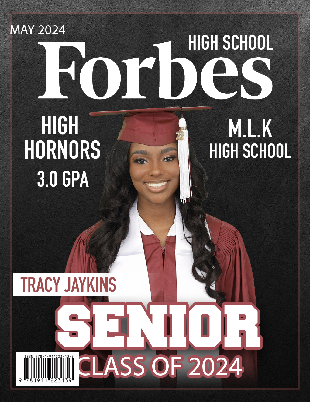 Graduation Magazine Cover