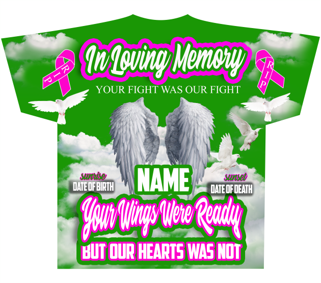 Memorial - In Loving Memory Green